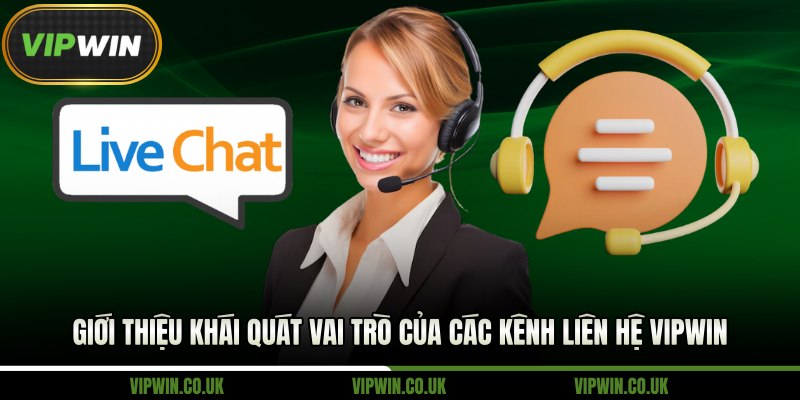 Giới thiệu khái quát vai trò của các kênh liên hệ Vipwin